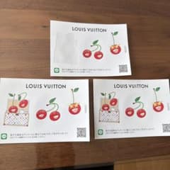 LOUIS VUITTON ルイヴィトン　チェリー ステッカー シールのサムネイル