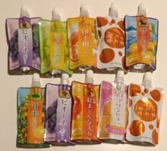 JAえひめ中央 愛媛の果実 飲むゼリー10本 紅プリンセス。紅まどんな