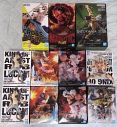 ワンピースフィギュア11点 KING OF ARTISTギア5 ルッチ 戦光絶景