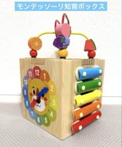 アクティビティキューブ 知育玩具 知育ボックスのサムネイル