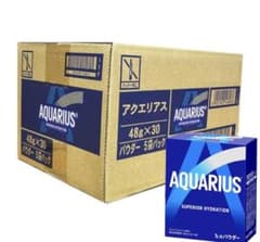 AQUARIUS パウダー 1L用 48g×30袋入 ケースのサムネイル