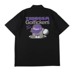 Golfickers × TANGRAM 5周年記念 ポロシャツ ブラック - メルカリ