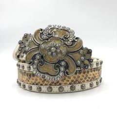 00s archive leather belt y2k 平成 グランジ ベルト - メルカリ