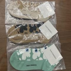marimekko マリメッコ ソックス 靴下 3足セットのサムネイル