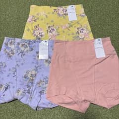 うつくC レディース ショーツ 3枚セット 花柄のサムネイル