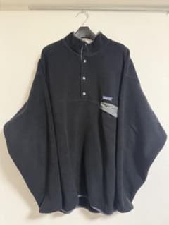 野村周平着用PatagoniaパタゴニアシンチラスナップTフリースブラック黒