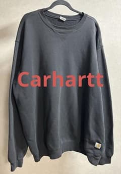 Carhartt クルーネック スウェット ブラック　2XL
