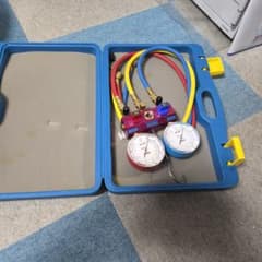 TASCO ゲージマニホールドセット TASCO マニホールドゲージセット ケース付 空調工具 - メルカリ