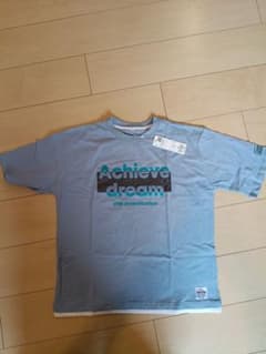 新品☆半袖Tシャツ サックスブルー 150cmのサムネイル