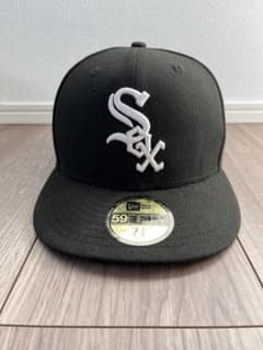 New Era 59FIFTY ブラック ホワイトソックスキャップのサムネイル
