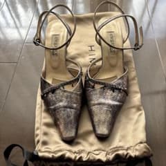 卑弥呼elegance シルバー ストラップヒールのサムネイル