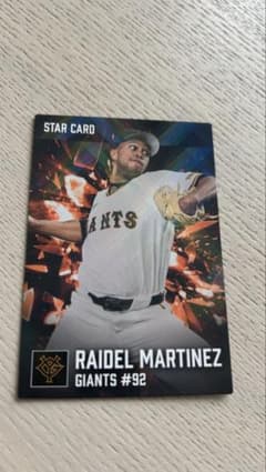 カルビー プロ野球チップス スターカード ライデル・マルティネス 巨人