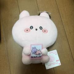 【未使用】タグ付き　あさみみちゃん みつめとこっとぬいぐるみ