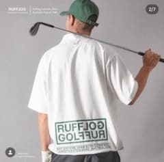 入手困難完売品 RUFFLOG ラフログ ラフロッグモックネックシャツ 白訳