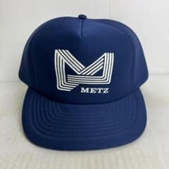 【US古着】90s METZ メッツ ビンテージ 企業もの トラッカーキャップ