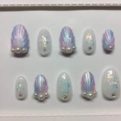 人魚の鱗ネイル チップのサムネイル