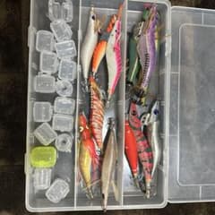 エギ 12本セット ケース付き イカ釣り ルアーのサムネイル