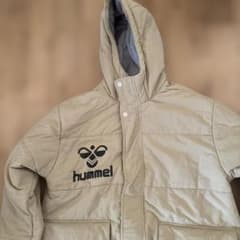 hummel フード付きベンチコート M ベージュ hummel フード付きベンチコート M ベージュ - メルカリ