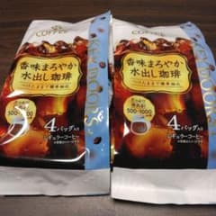 KEY COFFEE KEY 香味まろやか水出し珈琲 2袋セット♡♡のサムネイル