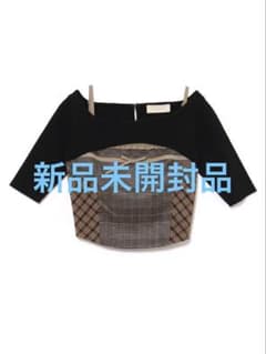 トップス andmary Rimma check set tops S Rimma check set tops