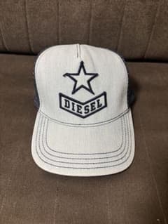 DIESEL メッシュキャップ スターロゴ ライトブルーのサムネイル