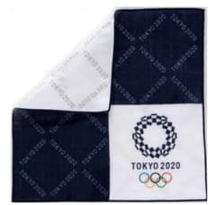 신품☆TOKYO2020 올림픽 엠블럼 거즈 손수건 등