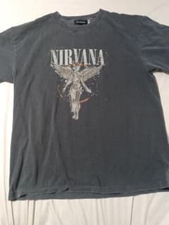 NIRVANA グラフィック Tシャツ ダークグレーのサムネイル