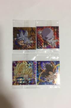 早い者勝ち‼️ドラゴンボールウエハースシール4枚セット‼️のサムネイル