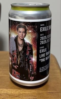 EXILE SHOKICHI ライブツアー缶 ステッカーのみです。のサムネイル