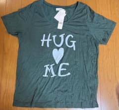Ungrid HUG ME ロゴTシャツ グリーンのサムネイル