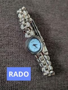 美品☆RADO FLORENCE 水色シェル腕時計 - メルカリ