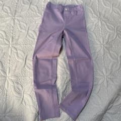 ②美品　GU　ストレッチパンツ　120のサムネイル