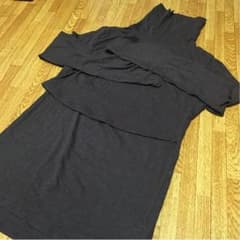 【かよっぺ様専用】ベルメゾン・授乳用タートル こげ茶・黒セットのサムネイル