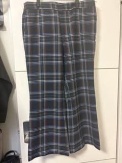 ZARA WOMAN チェック柄スラックスのサムネイル