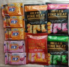 きき湯 ファインヒート 分包 50g ×4　バブ5錠のサムネイル