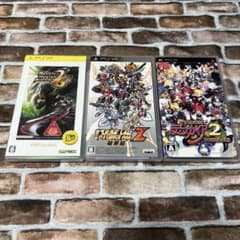 PSP 게임 3 개 세트 UMD