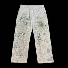 Dickies ペンキ ペインターパンツ ディッキーズ 白 ペイントW75 Dickies ペンキ ペインターパンツ ディッキーズ 白 ペイントW96 - メルカリ