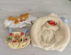 ぬい服　ぬいぐるみ アヒル　あひるのサムネイル