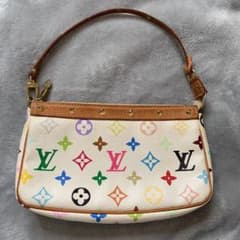 LOUIS VUITTON マルチカラー村上隆コラボアクセサリーポーチのサムネイル