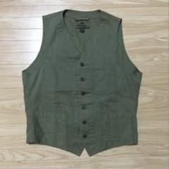 ナイジェルケーボン コットンベスト オリーブ カーキ 48(M) m36747102233_1.jpg?1763996106