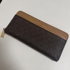 MICHAEL KORS 長財布 ブラウン/ベージュのサムネイル