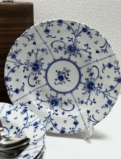 三洋陶器 Blue Copen ブルーコペン深皿 5枚&スプーン 5本 セット