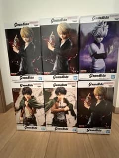 Grandista　進撃の巨人　HUNTERXHUNTER フィギュア 4セット 進撃の巨人 ハンターハンターGrandista フィギュア 6体セット - メルカリ