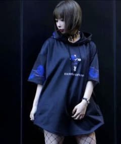 トラバストーキョー×メルティローズ青薔薇パーカーのサムネイル