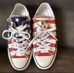新品Converse All Starアメリカ国旗デザイン 6.5 (25cm)のサムネイル