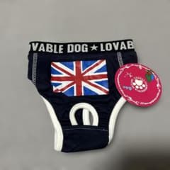 LOVABLE DOG ペット　犬用　 イギリス国旗 マナーパンツ