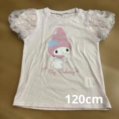 My Melody 半袖Tシャツ 120cm ライトピンクのサムネイル