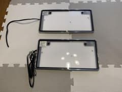 字光式ナンバー井上工業 LEDパーフェクトecoII 2枚セットのサムネイル