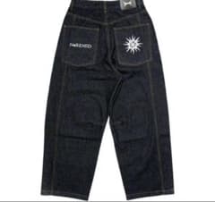 NoRemid ネイビー Rigit super baggy denimのサムネイル