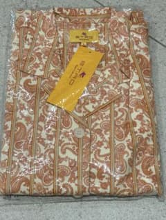 新品未使用 】ETRO エトロ ペイズリー柄 パジャマ Lサイズ 綿100